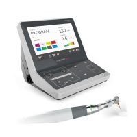 motor-endodoncia-localizador-apices Alt: Equipo dental de alta tecnología para restauraciones odontológicas personalizadas, incluyendo un láser y una pantalla táctil para un uso preciso y eficiente.