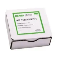 planchas-020-temp-splint-05mm-50-unidades Estructura de empaquetado de tiras de ferulab con productos odontológicos personalizados en ELXAmedic.