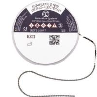 renetendos acero inox Cinta de orto-flexión de acero inoxidable con sistema de retención para prótesis dentales personalizadas.