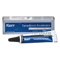 Kerr TempBond Accelerador clínico para cementado temporal con adhesión rápida, diseñado para aplicaciones odontológicas personalizadas y duraderas.