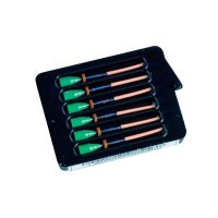 Instrumentos odontológicos personalizados para restauración dental de alta precisión.