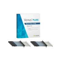 Venus PURE Bulk Flow ONE inyectores para odontología, producto personalizado para tratamientos dentales de alta precisión y calidad.